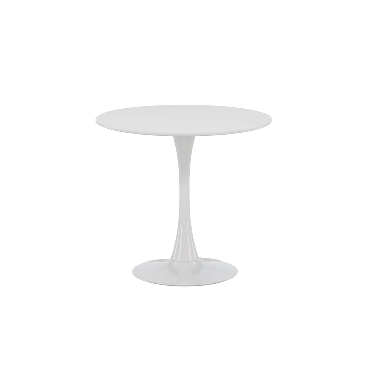 Hamden Runt matbord Vit, 80