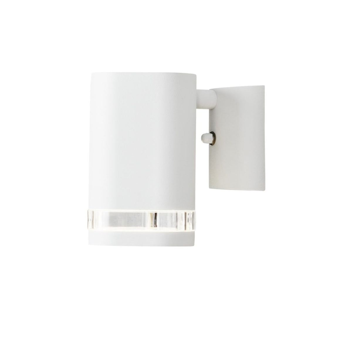 Modena GU10 Ned Transparent Vägglampa Ute Vit, 13 cm