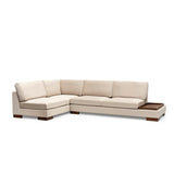 Kigali Hörn med puff (193 x 97 x 80 cm) Hörnsoffa Beige