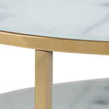 Versailles Soffbord med hylla 45x80x80 cm