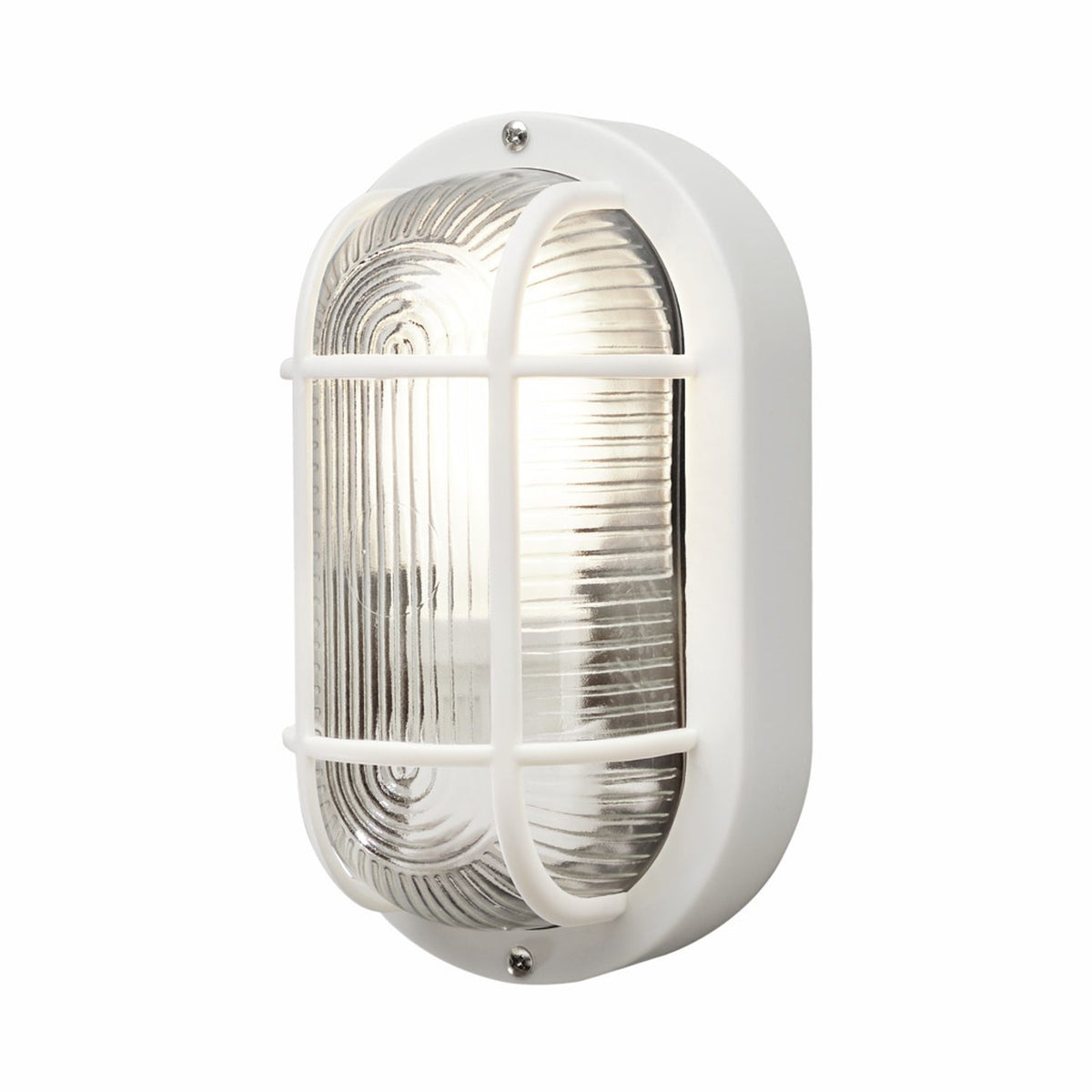 Elmas E27 Vägglampa Ute Vit