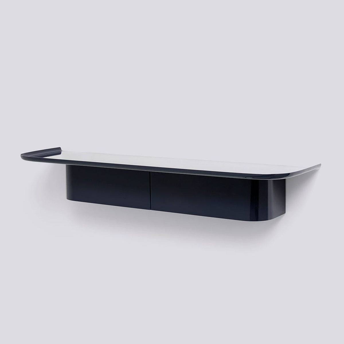 Korpus stor, 7 krokar 90 × 25 × 14 cm Vägghylla Midnight blue