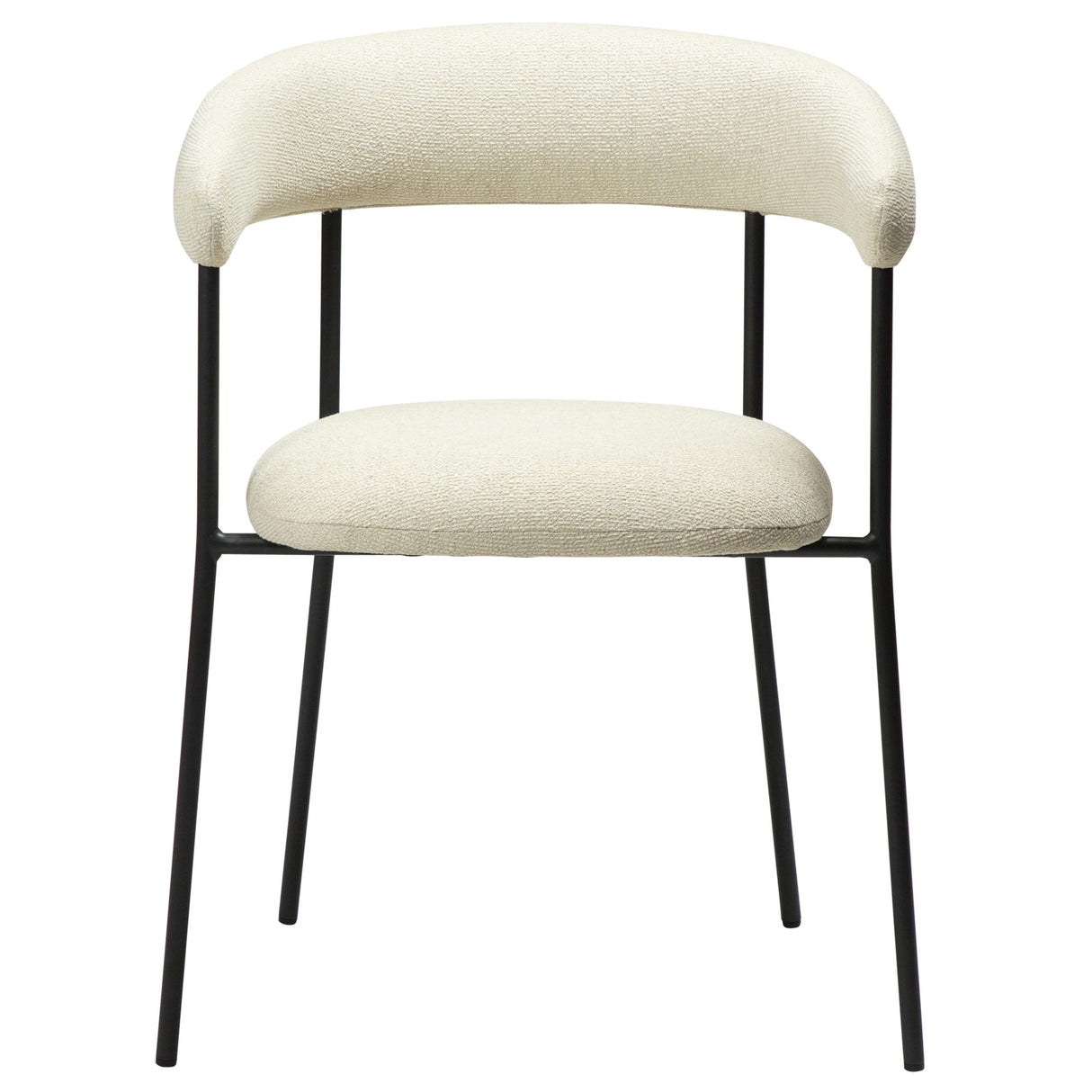 Plenti Stol Bone White, Black