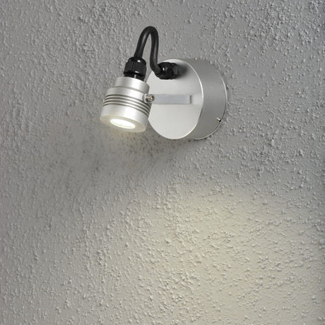Monza HP-LED Justerbar Vägglampa Ute