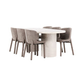 Narvik, Astoria Oval matgrupp Brun, Beige, 200 x 100