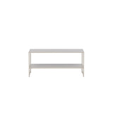Staal Sidobord Beige, 102x43x45