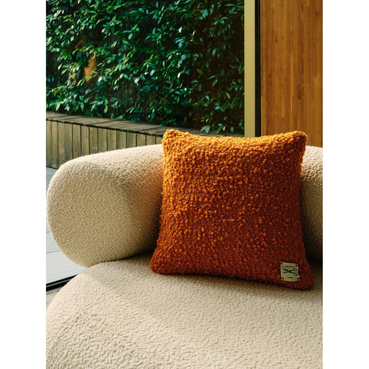 Bobble Kudde Ochre