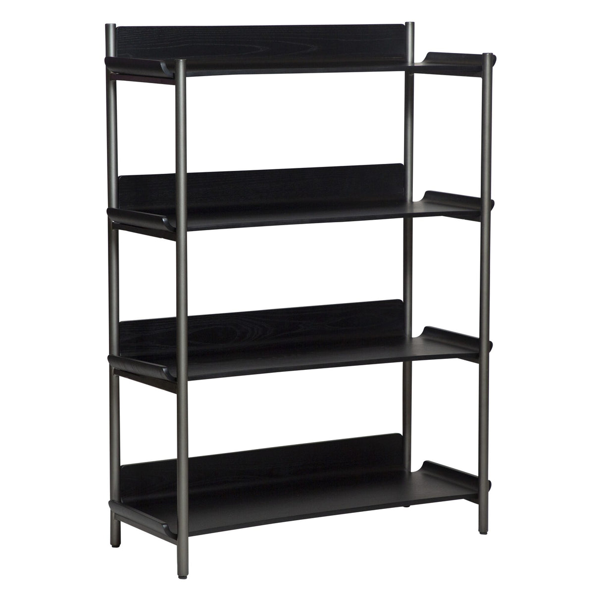 Friyay Set om 4 Hylla Black Ash