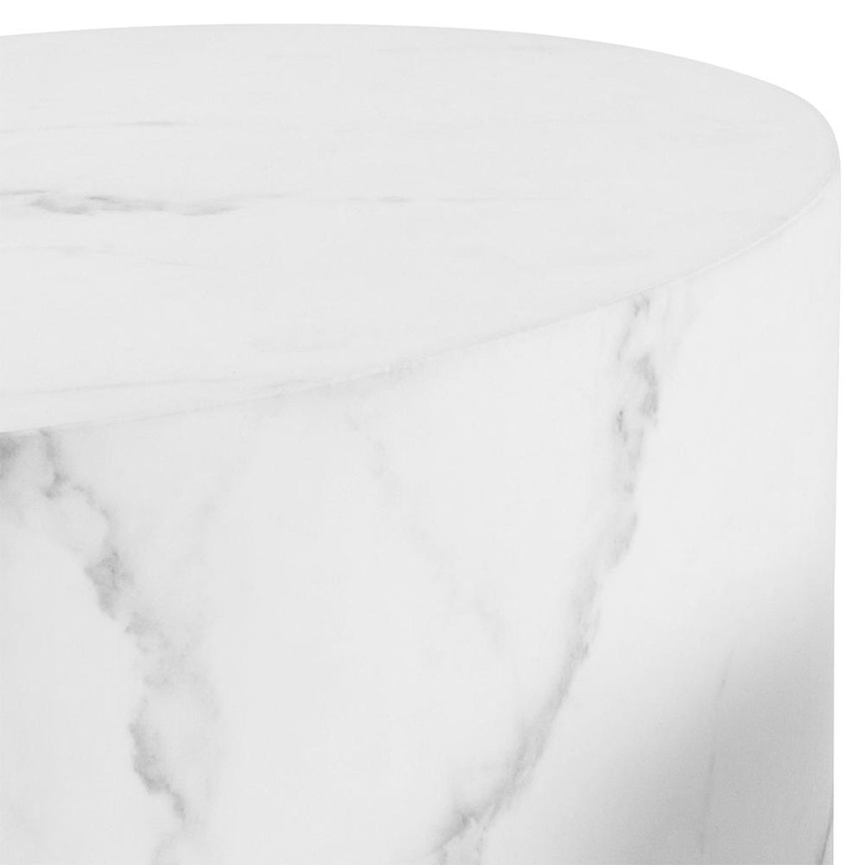 Cenon Soffbord 40x33x48 cm Carrara-marmor