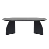 Casta Soffbord Wood Black