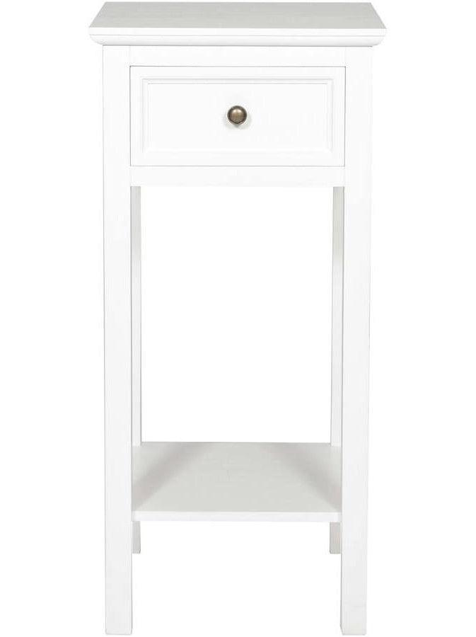 Bristol Sängbord 1-Låda Vit