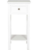 Bristol Sängbord 1-Låda Vit