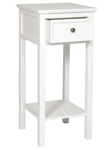 Bristol Sängbord 1-Låda Vit