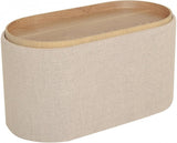 Maiko Sittpuff/Sidobord Beige