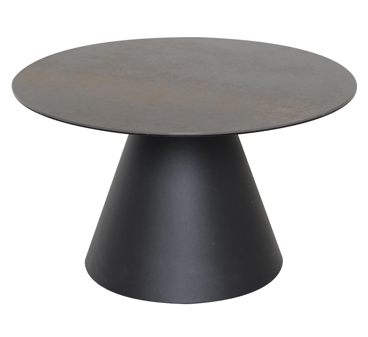 Liora Sidobord 59 cm Rund Svart / Grå Keramik