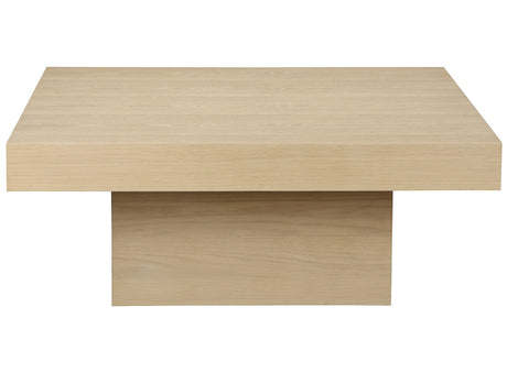 Vento Soffbord 100x100 cm Vitpigmenterad Ek