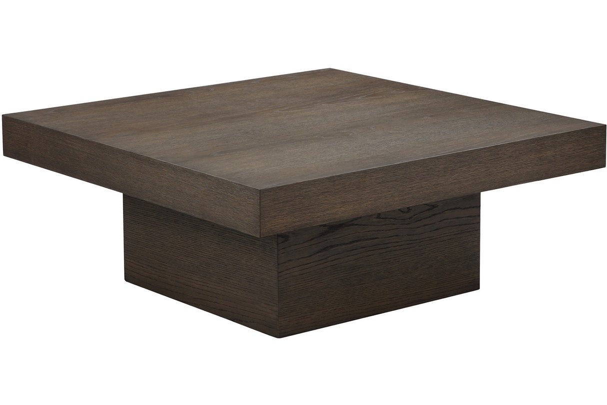 Vento Soffbord 100x100 cm Brun Ek