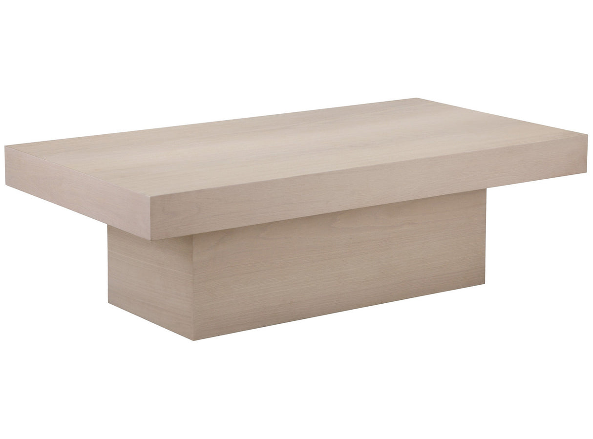 Vento Soffbord 130x70 cm Vitpigmenterad Ek