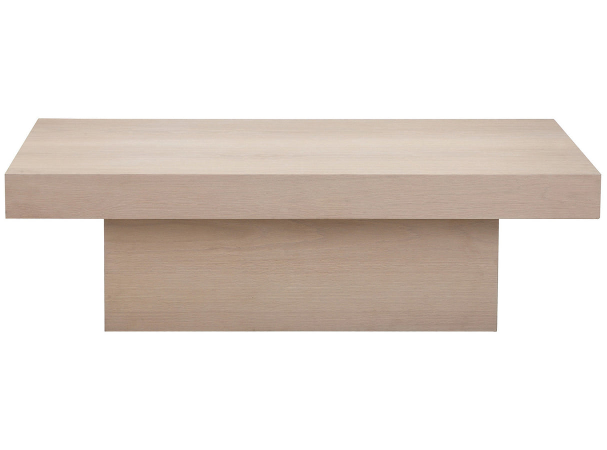Vento Soffbord 130x70 cm Vitpigmenterad Ek