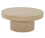 Lynor Soffbord 70 cm Vitpigmenterad Ek