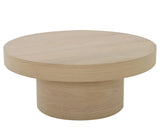 Lynor Soffbord 98 cm Vitpigmenterad Ek