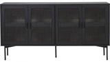 Raffels Sideboard 4 Dörr Svart