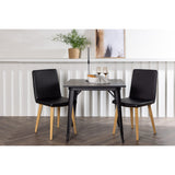 Tempe, Today Rektangulär matgrupp Svart, Svart, 2st