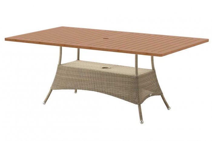 Lansing Bord 100x180cm Taupe