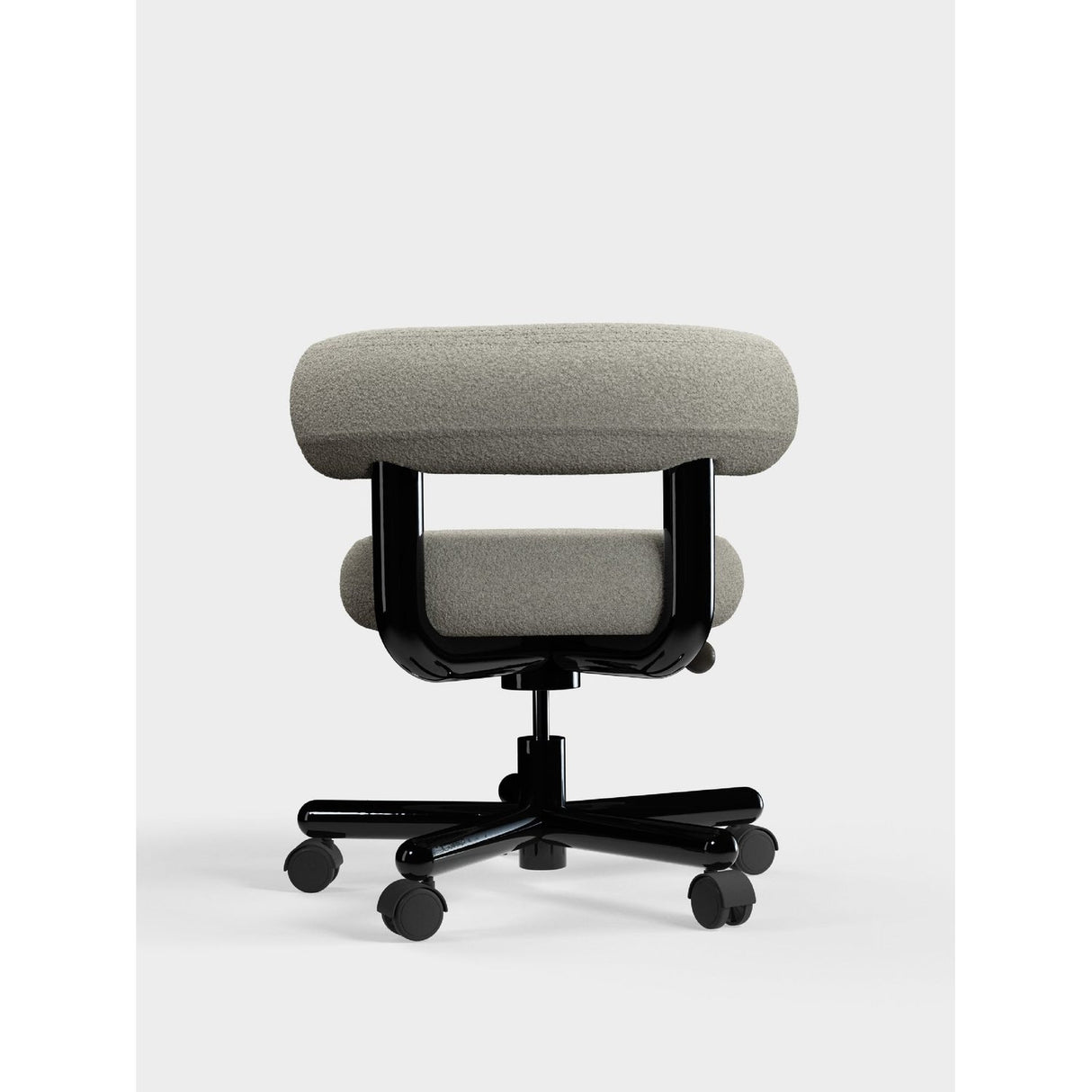 Fat Arbetsstol Elle Grey White BL