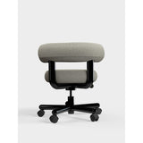 Fat Arbetsstol Elle Grey White BL