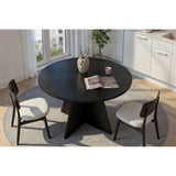 Chicago Matbord Wood Black