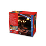 Startset E27 10 amber LED dekoration Dimmer Ljusslinga Ute Gul