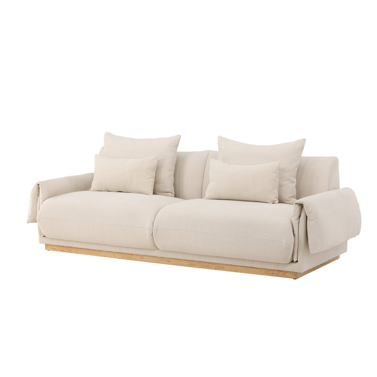 Mollösund 3-sitssoffa Beige