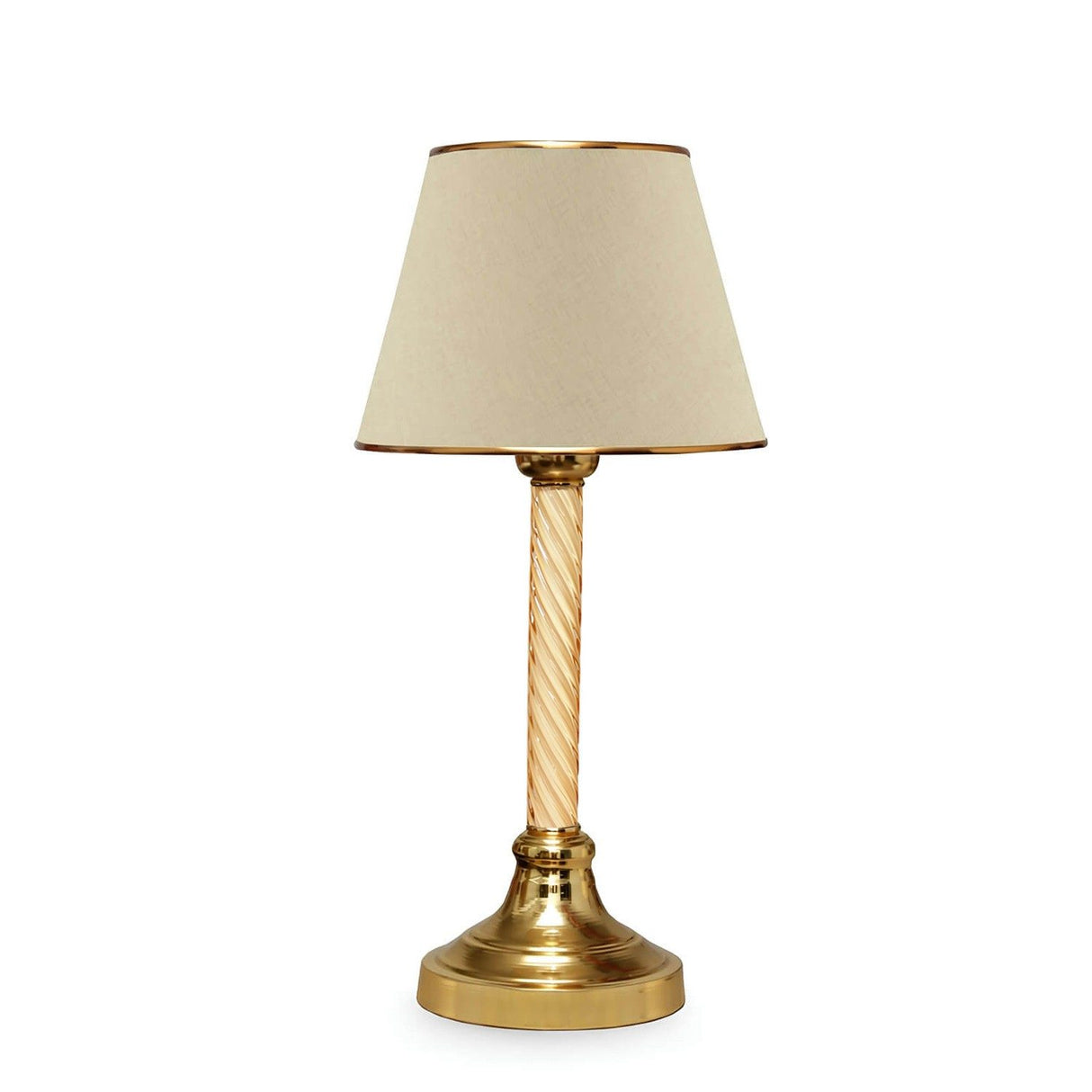 Bordslampa Serie 11 (22 x 14 cm) Bordslampa Beige Guld