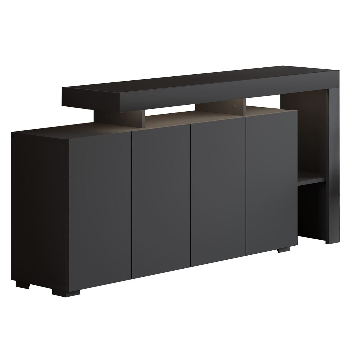 Cork (170 x 80 x 35 cm) Konsolbord Antracit