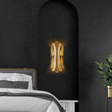 Sofia (17 x 16 x 48 cm) Vägglampa Guld