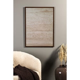 Stenvägg Poster Beige, 30 x 40 cm