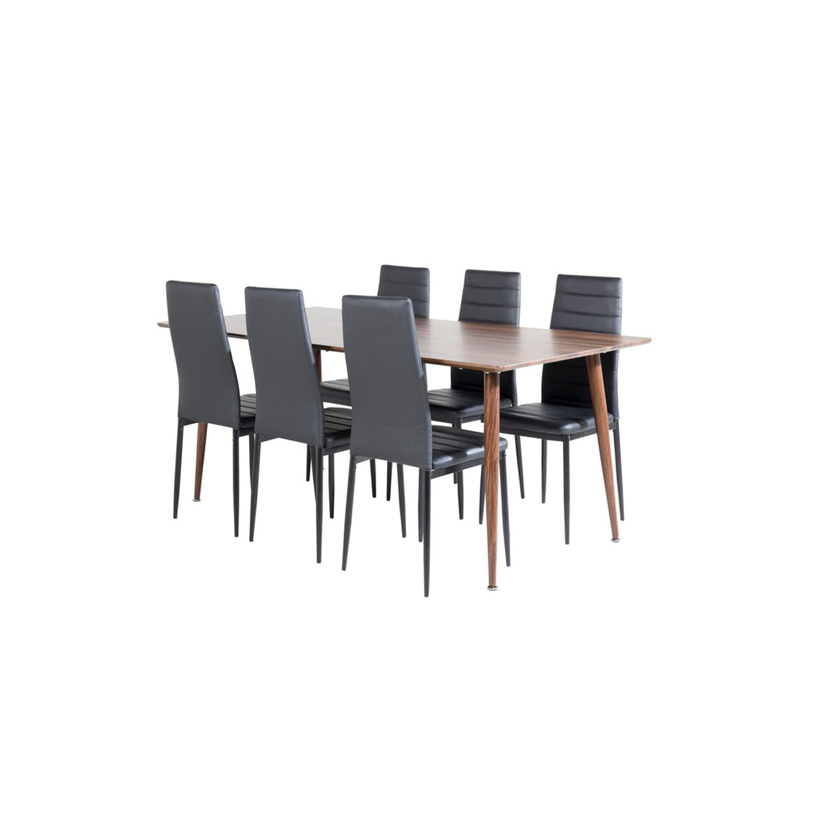Rektangulär matgrupp