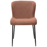 Glam Stol Pebble Red, Black