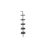 Caracas Hylla Svart, 60 x 183