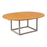 Olive Soffbord 110x80 cm Khaki/Bambu