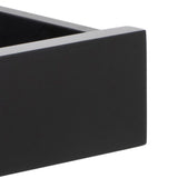 Sandnes Sängbord 24x50x35 cm Svart