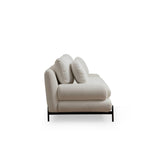 Livorno (188 x 85 x 92 cm) Vit 2-sitssoffa
