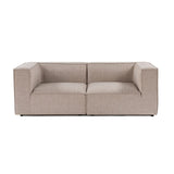 Reykjavik 2 (95 x 190 x 65 cm) 2-sitssoffa Sandbeige