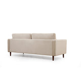 Rom (215 x 90 x 70 cm) 3-sitssoffa Beige