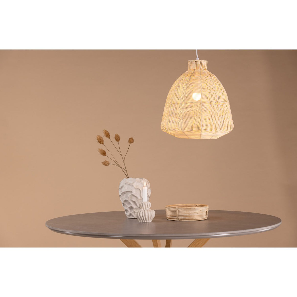 Tours Taklampa Natur, 40x40