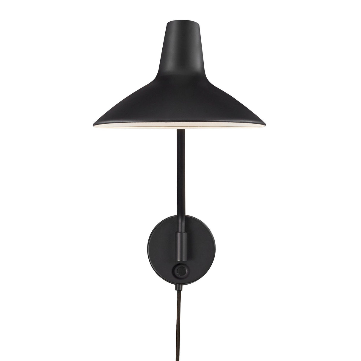Darci Svängbar Svart Vägglampa