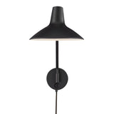 Darci Svängbar Svart Vägglampa