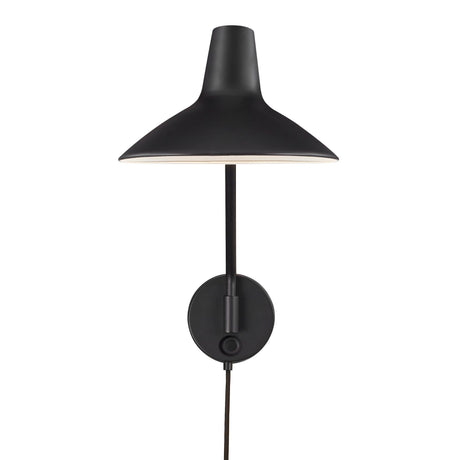 Darci Svängbar Svart Vägglampa