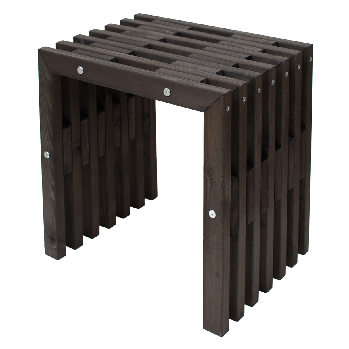 D-bench 45 cm Oljad Furu Svart